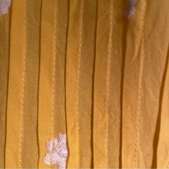 American Sweetheart Sun Yellow Tunic Style Top. classic/boho/California/elegant - Picture 8 of 15